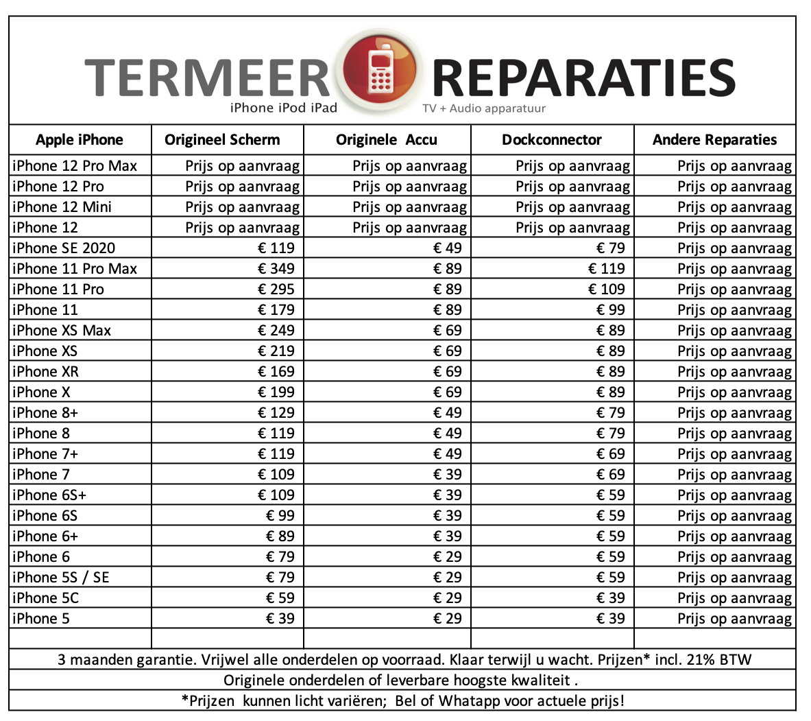 Termeer_Reparaties_iPhone